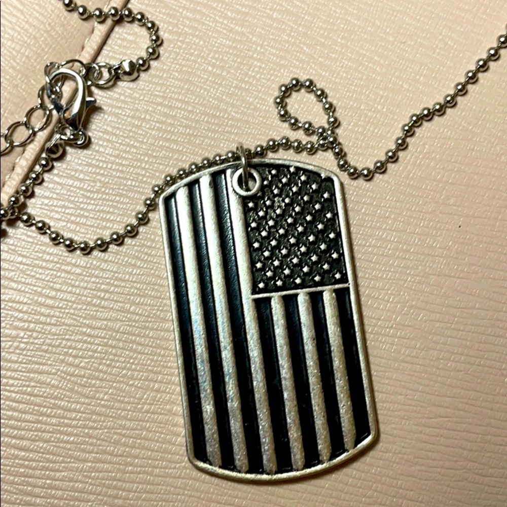 American Flag Necklace
